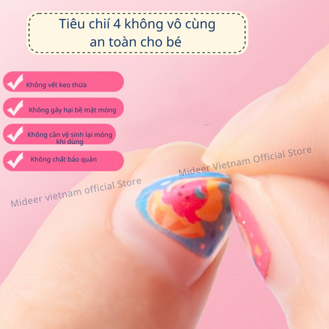 Mideer Sticker dán móng
