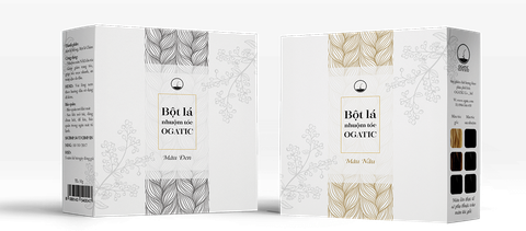 Bột lá nhuộm tóc Ogatic