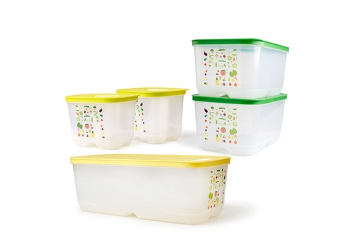 Tupperware Hà Lâm - Bộ hộp trữ mát Vensmart (5 hộp)