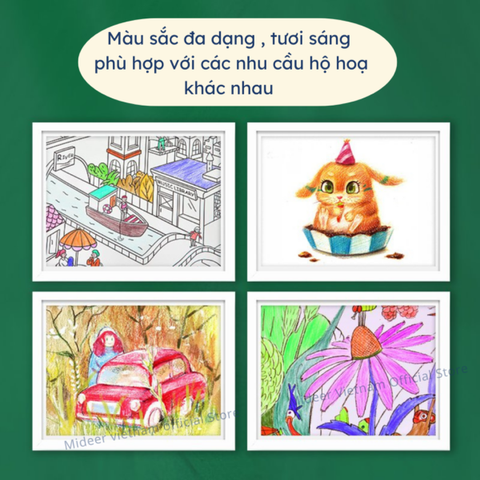 Mideer  Bút chì màu cao cấp Vibrant Colored Pencil