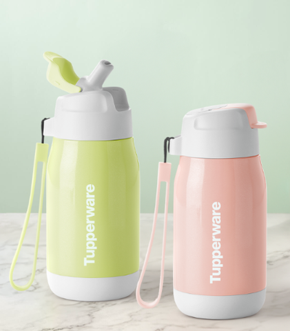 Tupperware - Bình giữ nhiệt Lohas có ống hút 330ml