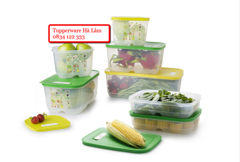Bộ hộp trữ mát Vensmart 7 hộp - Tuperware Hà Lâm