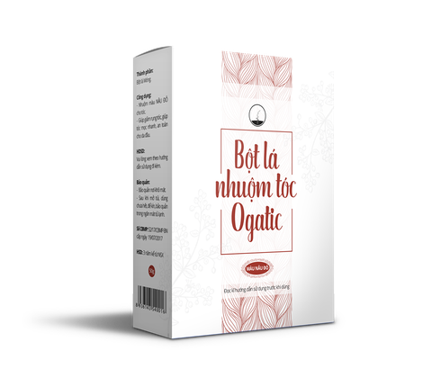 Bột lá nhuộm tóc Ogatic