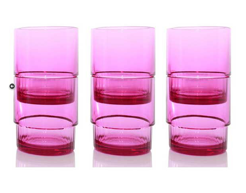 Tupperware Hà Lâm - Ly Crystal Tumbler- bộ 6 cái