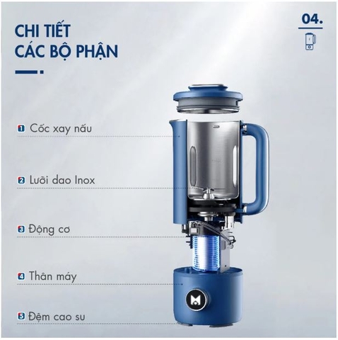 Máy sữa hạt Dingo DCB600 kèm ấm pha trà