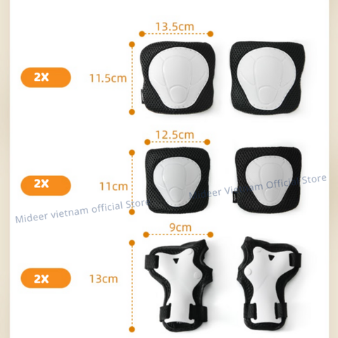 Mideer Kid Sports Bộ bảo hộ an toàn