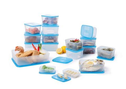 Tupperware Hà Lâm - Bộ hộp trữ đông Freezermate (16 hộp)