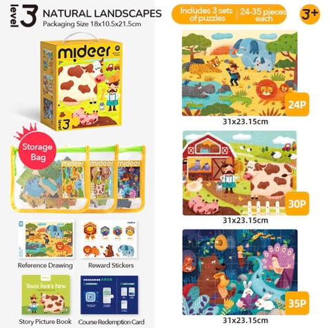 Mideer Level Up Puzzle