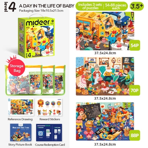 Mideer Level Up Puzzle