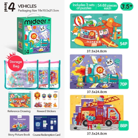 Mideer Level Up Puzzle