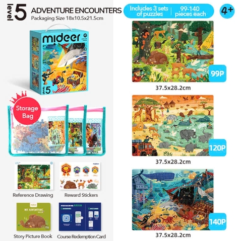 Mideer Level Up Puzzle