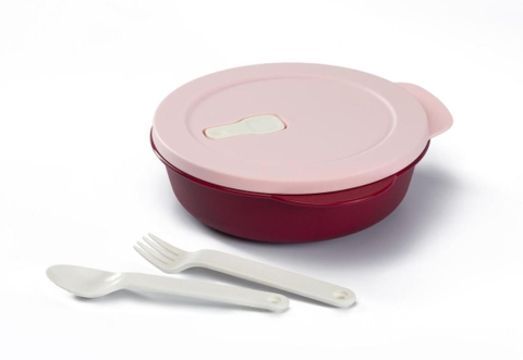 Tupperware - Bộ Hộp Cơm Chia Ngăn Crystalwave Lunch Set