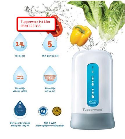 Máy lọc nước Tupperware Nano Nature