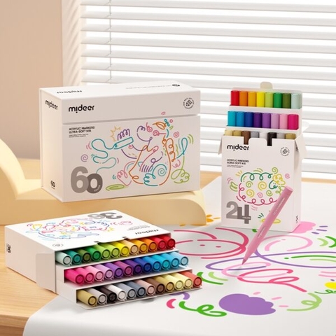 Mideer Acrylic Markers Bút màu dạ nước