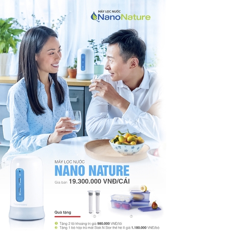 Máy lọc nước Tupperware và khuyến mãi tháng 4