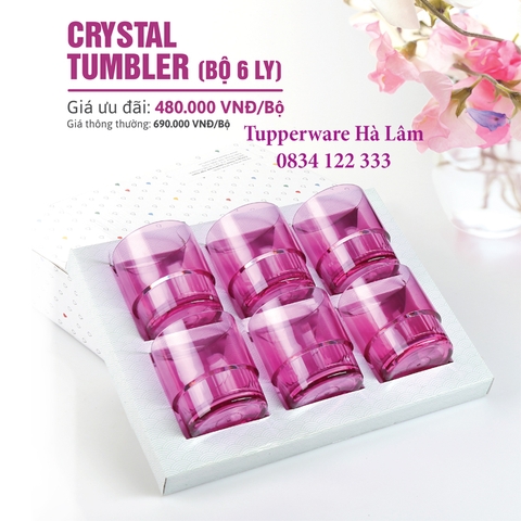 Khuyến mãi tháng 3 - Ly Crystal Tumbler