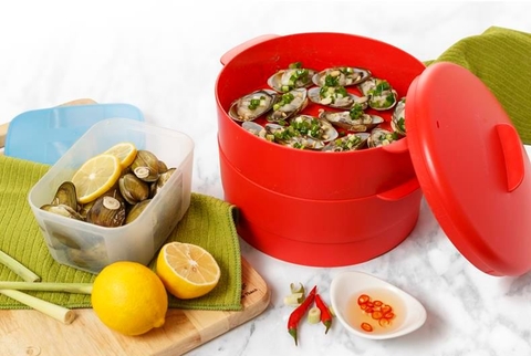 Tupperware Hà Lâm - Xửng hấp Steam It - Chili