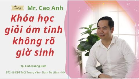 Khóa học hóa giải các ám tính khi không rõ ngày giờ sinh