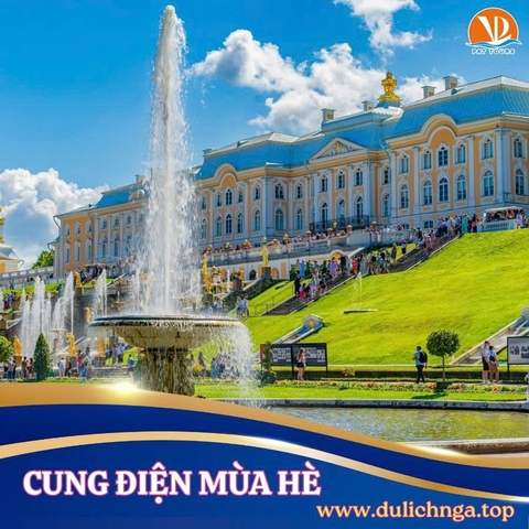 Cung Đường Vàng nước Nga 2026 bay Emirate 5 sao ngày 13/07/26 VIP