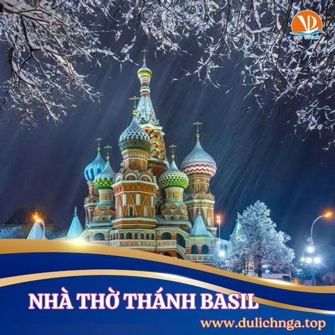 Cung Đường Vàng nước Nga 2026 bay Emirate 5 sao ngày 23/11/26 VIP