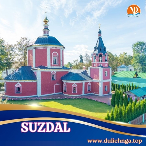 Vành đai vàng Nga: Moscow- Vladimir- Suzdal-ST Petersburg 11 ngày KH 16/06/2026i