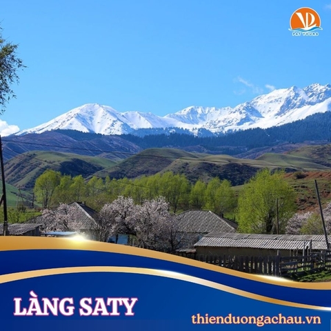 KHÁM PHÁ TRUNG Á Kazakhstan- Kyrgyzstan - TRUNG TÂM CON ĐƯỜNG TƠ LỤA HUYỀN THOẠI