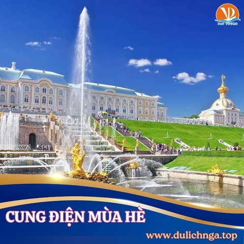 Vành đai vàng Nga: Moscow- Vladimir- Suzdal-ST Petersburg 11 ngày KH 7/10/2026