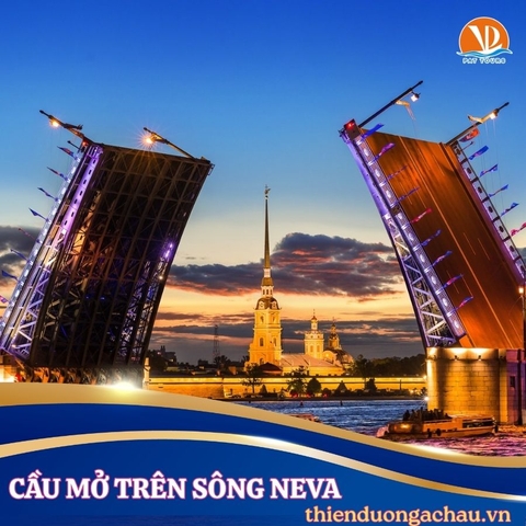 Cung  đường  vàng Nga : KH Ngày  13/06/2026 bay thẳng từ  Nha Trang