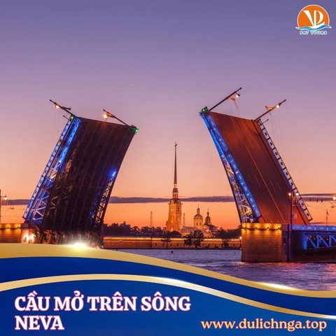 Cung Đường Vàng nước Nga 2026 bay Emirate 5 sao ngày 26/5/26 VIP