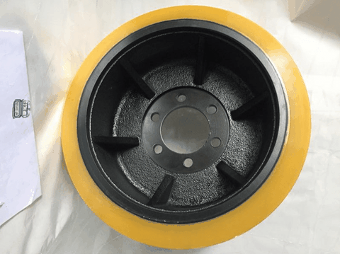 Bánh lái PU 343x114 Driving wheel 14RH-110000 xe nâng điện HangCha