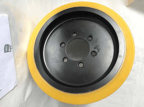 Bánh lái PU 343x114 Driving wheel 14RH-110000 xe nâng điện HangCha