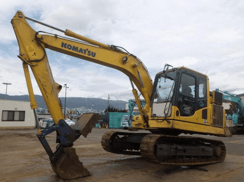 Máy xúc đào bánh xích cũ Komatsu PC120-8