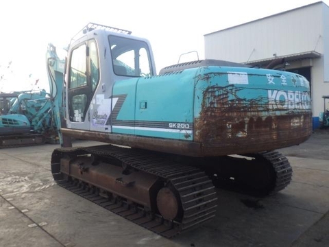 Máy xúc đào cũ Kobelco SK200-6 nhập chính hãng từ Nhật Bản