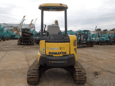 Máy xúc đào mini cũ Komatsu PC35MR-3