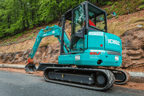 Máy xúc đào mini Kobelco SK55SRX-6