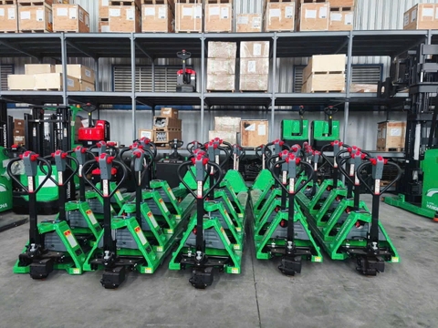 Xe nâng tay thấp HangCha tải trọng nâng 1-3.5 tấn