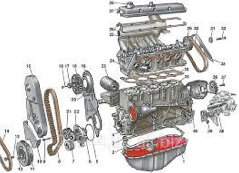 Phụ tùng động cơ xe nâng dầu HangCha