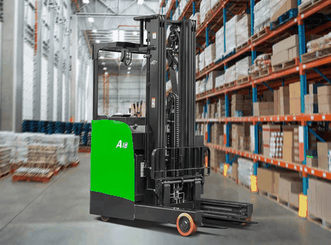 Xe nâng điện Reach Truck đứng lái HangCha tải trọng nâng 1.5-1.8 tấn