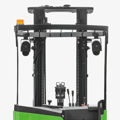 Xe nâng điện Reach Truck đứng lái HangCha tải trọng nâng 1.5-1.8 tấn