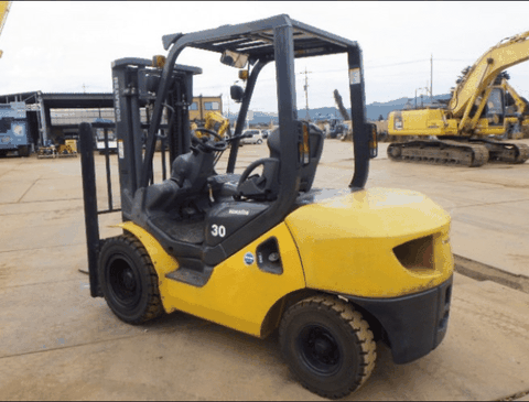 Xe nâng dầu cũ 3 tấn Komatsu model FD30T-17