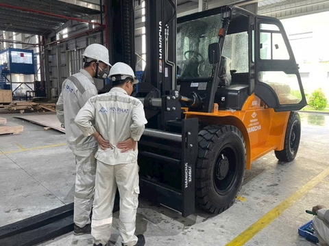 Xe nâng dầu 10 tấn HangCha X series model cao cấp xuất châu Âu
