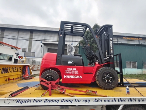 Xe nâng 2.5 tấn động cơ dầu diesel hiệu HangCha