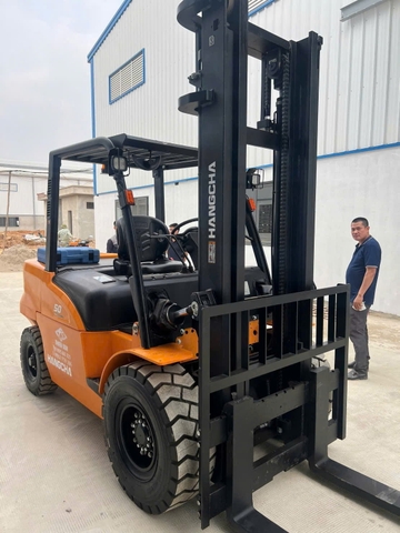 Xe nâng 5 tấn HangCha R series chạy dầu diesel nhập khẩu mới