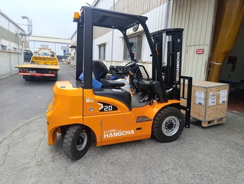 Xe nâng điện 2 tấn ngồi lái HangCha
