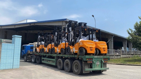 Xe nâng 3 tấn HangCha X series xe dầu, xe điện cải tiến mới