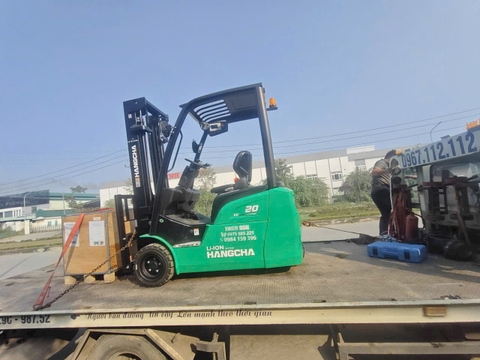 Xe nâng điện 3 bánh HangCha tải trọng nâng từ 1-3.5 tấn
