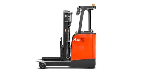 Xe nâng điện Reach Truck đứng lái HangCha, tải trọng nâng 2-2.5 tấn