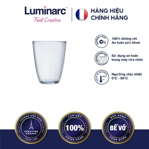 Ly Thấp TT Luminarc Concepto Stripy 310ml