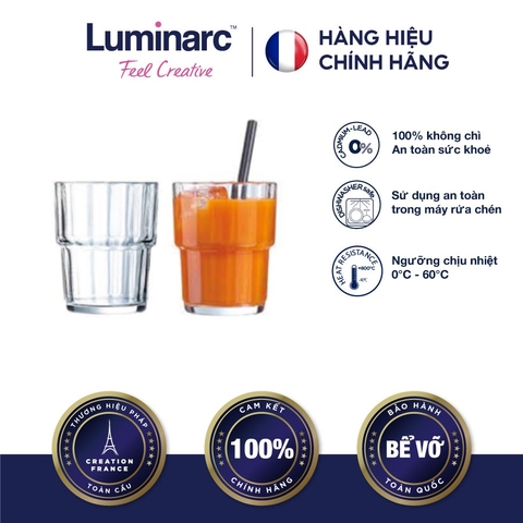 Ly Thấp TT Luminarc France Glass Louis 250ml