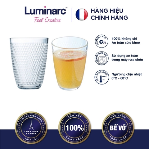 Ly Cao TT Luminarc France Glass Antoinet 310ml